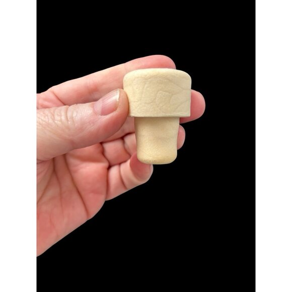 Oil or Vinegar w Stopper Jug 10.5”H Red Clay Stoneware Pottery French Cottage - Picture 8 of 14